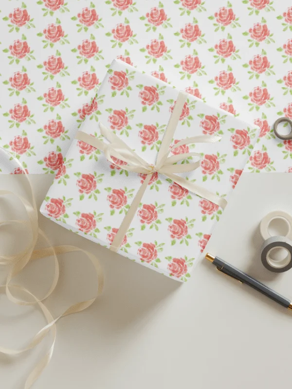 Rose Wrapping Paper product image (5)