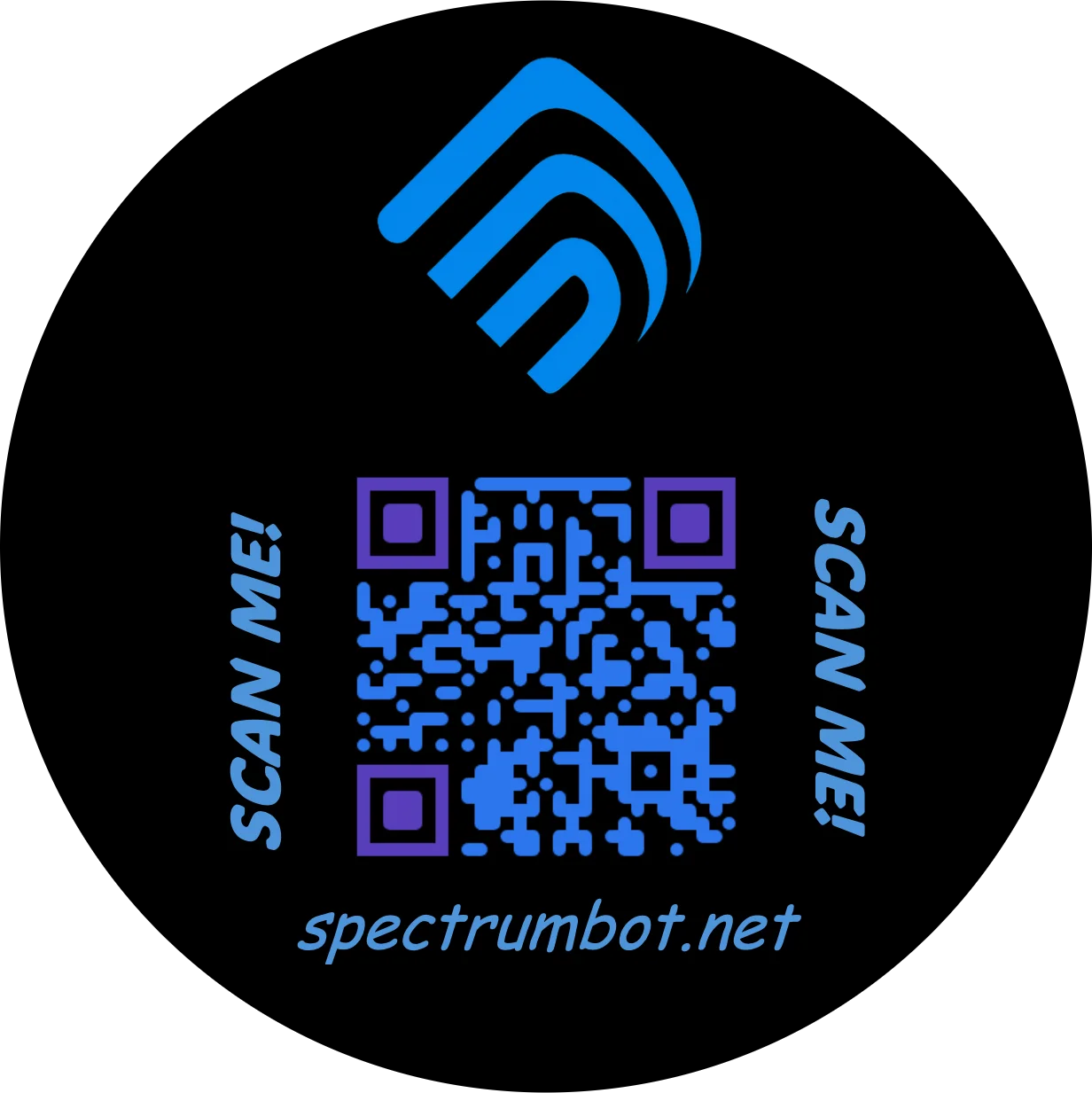 5x Spectrum Stickers (5 x 5 cm) product image (1)