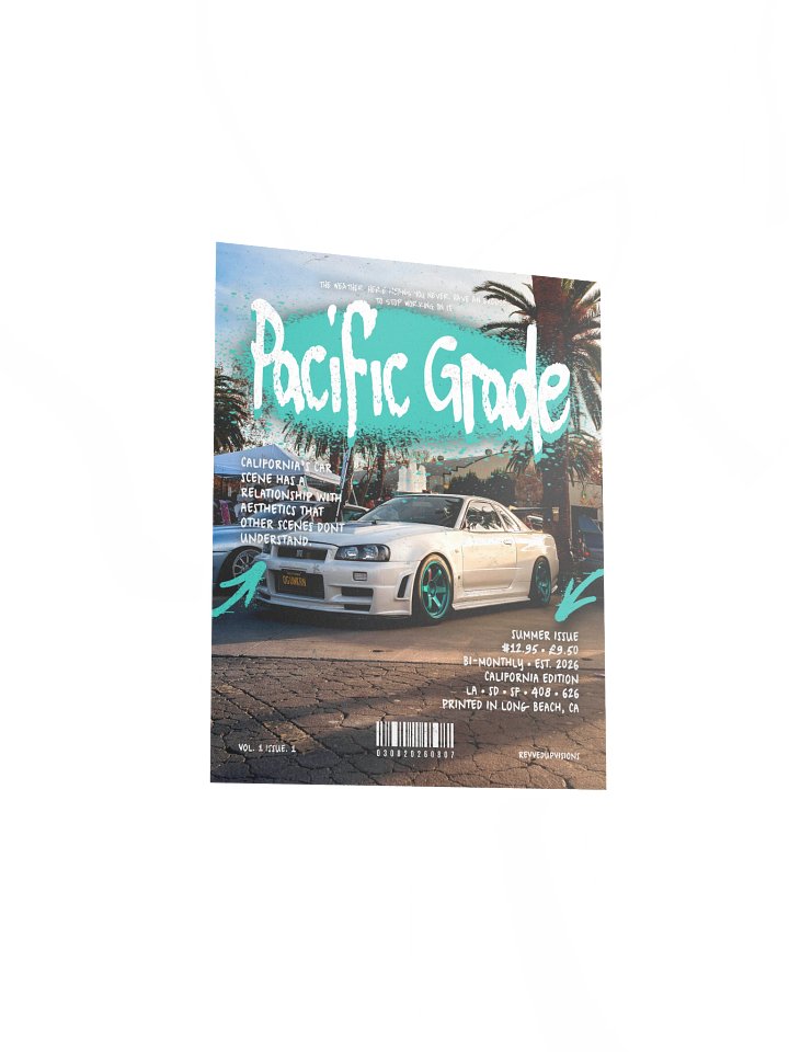 Pacific Grade - Concept Cover Print product image (1)