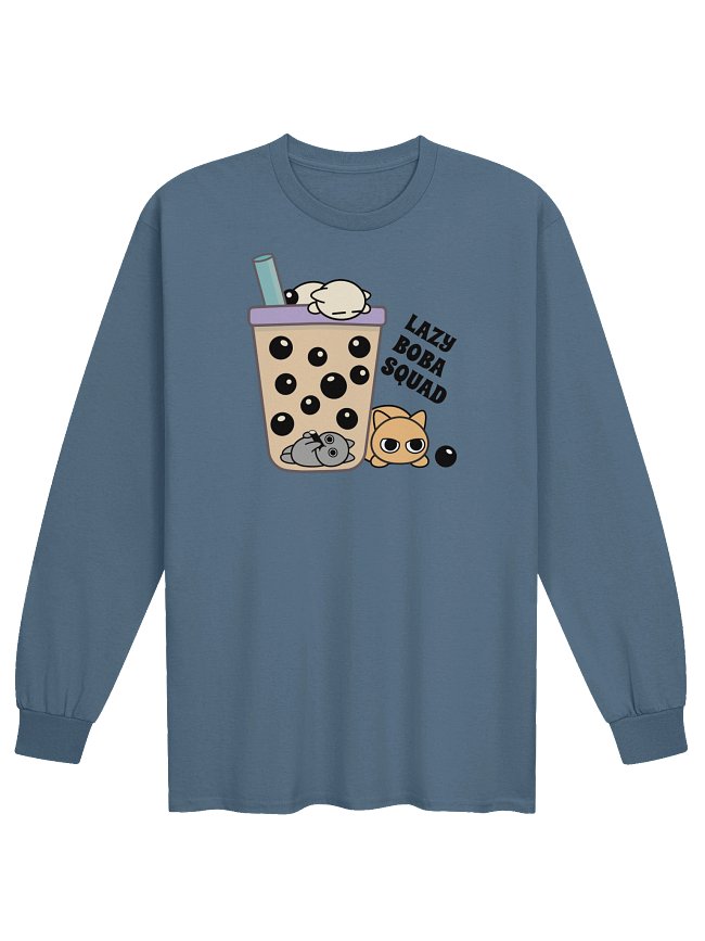 Foodie Cats Unisex Adult Long Sleeve T-shirts