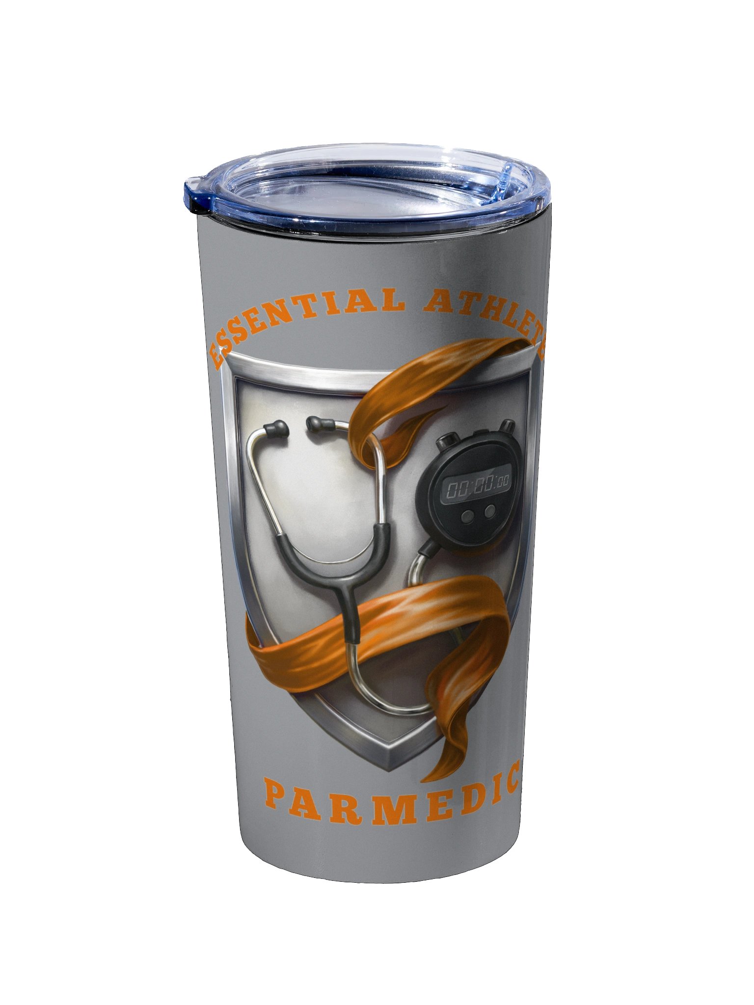 Shield Series: Paramedic Edition (Silver) Tumbler product image (2)