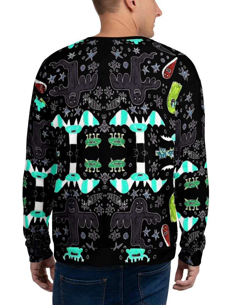 Spooky All-Over Print Sweatshirt product image (8)