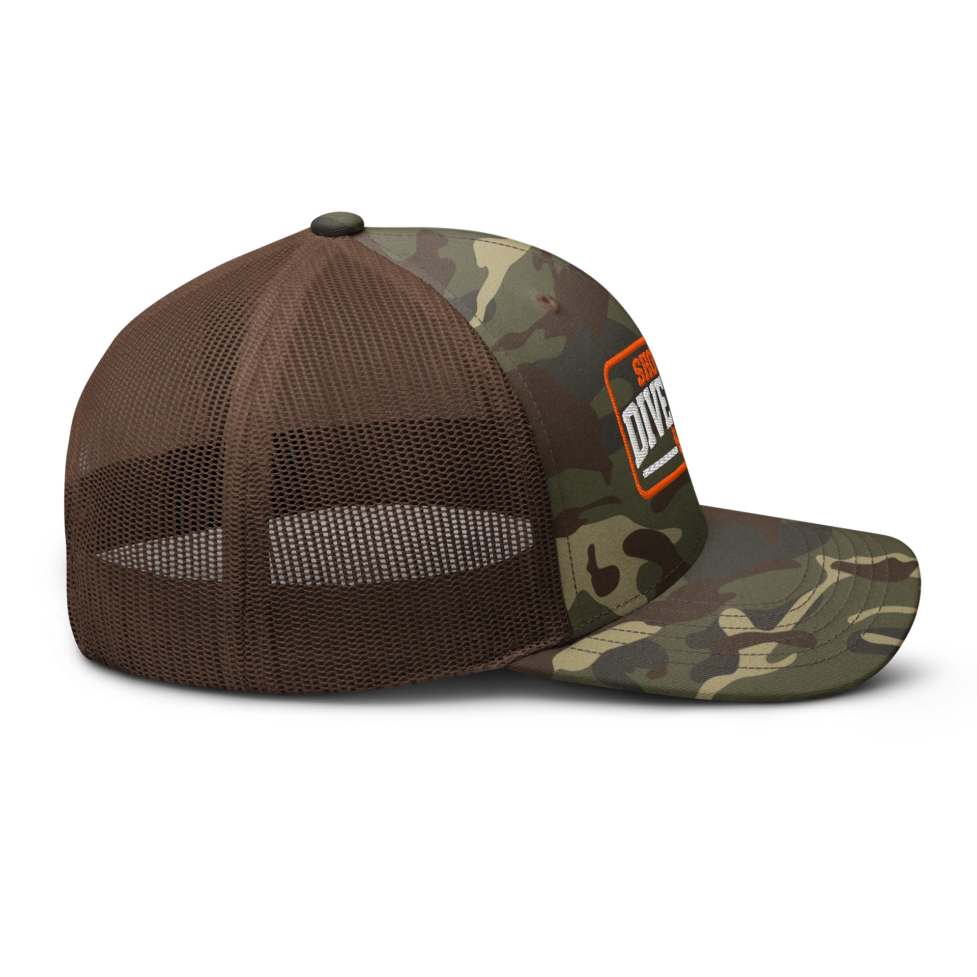 Show Me Dive Bars Camo Trucker Hat product image (5)