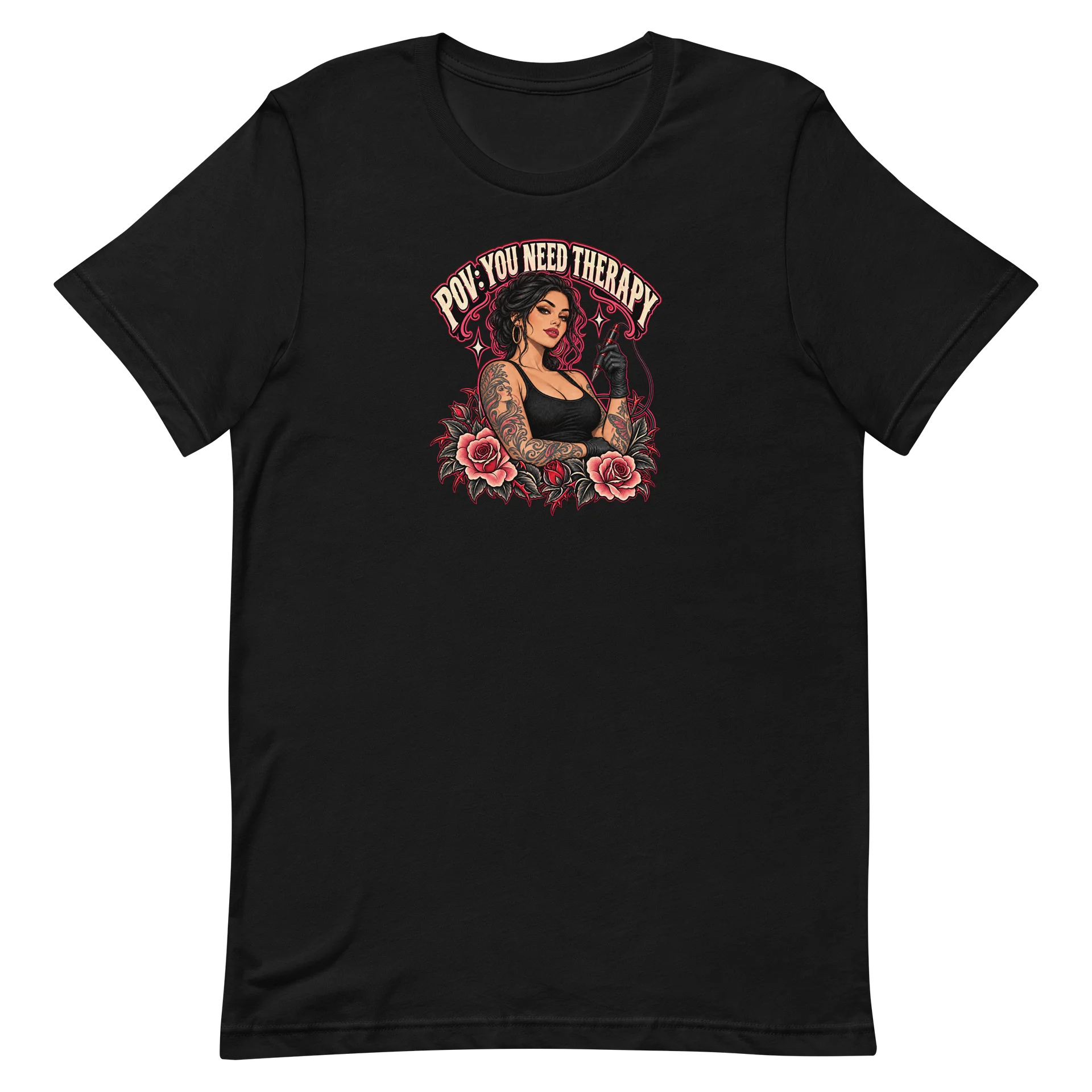 POV: You Need Therapy – Tattoo Artist Tee product image (2)