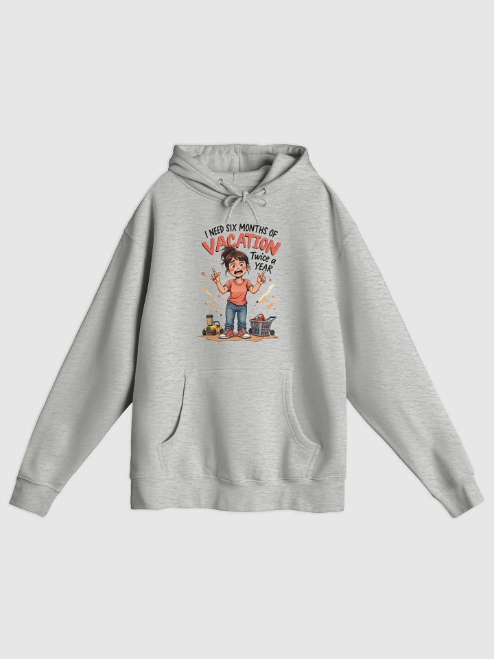 Six Months Vacation 2x Year Premium Hoodie product image (2)