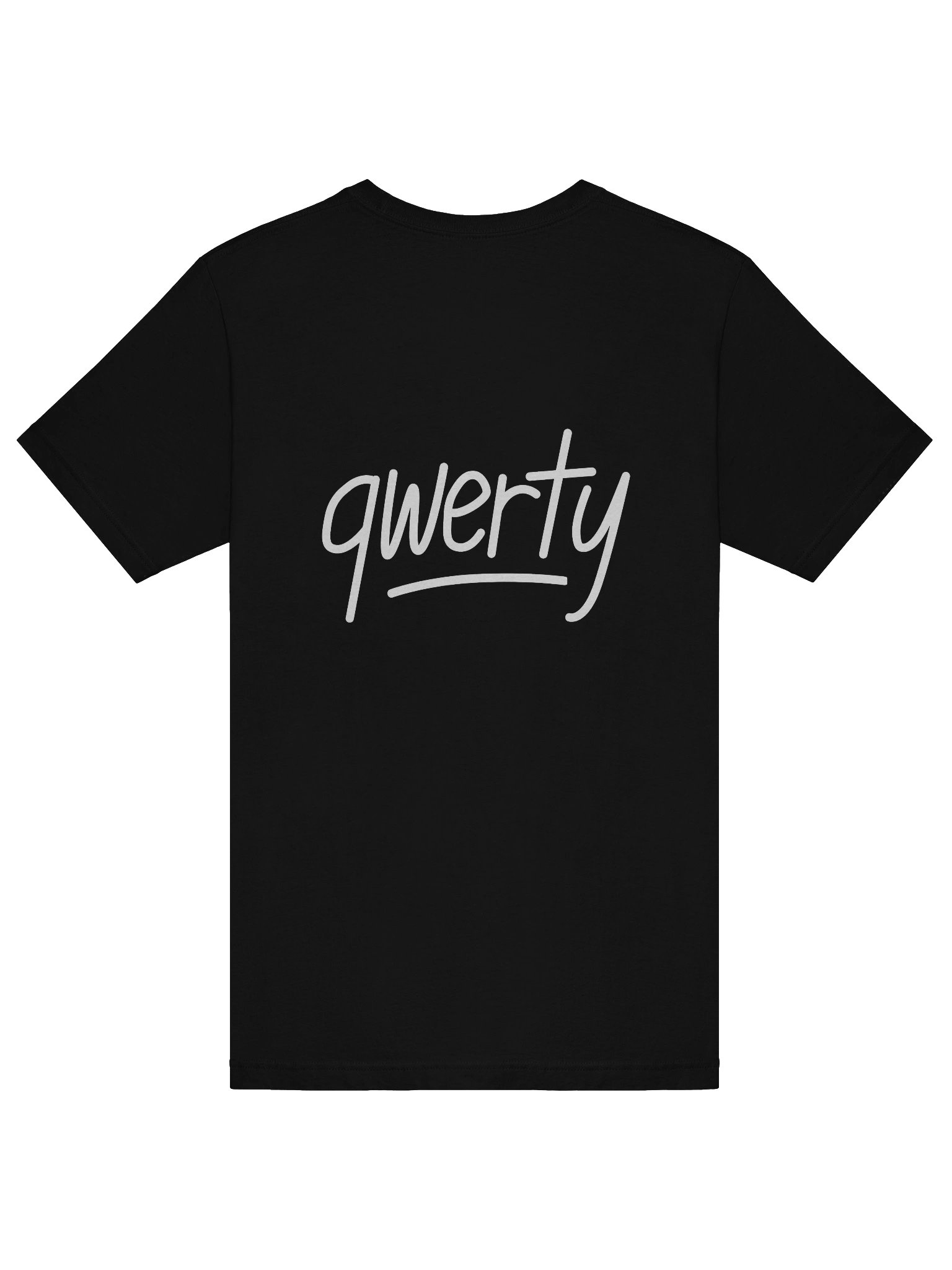 qwerty Tee (black) product image (6)