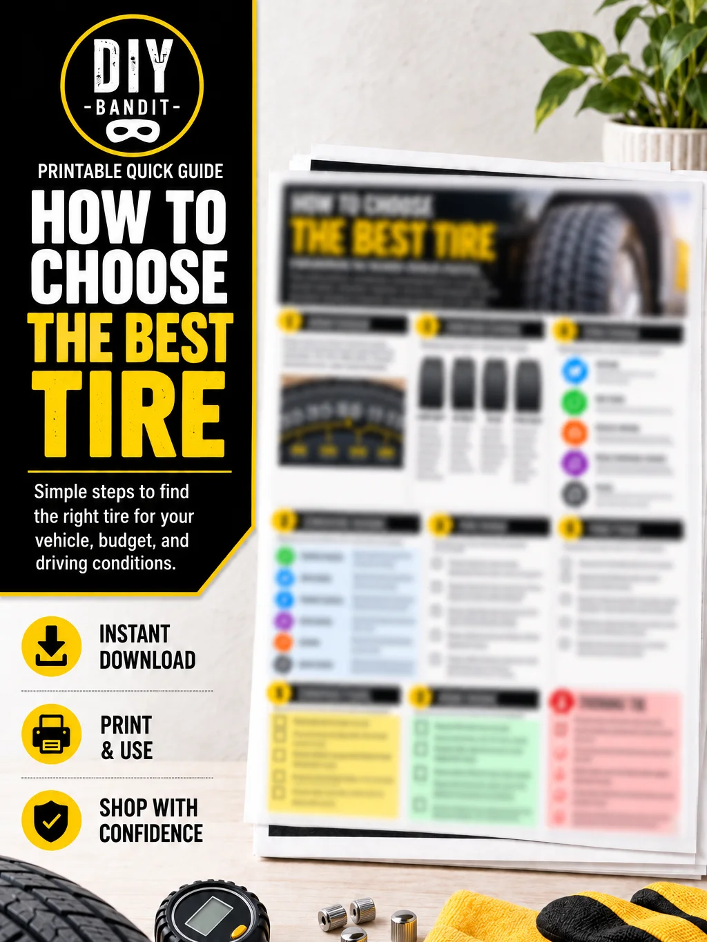 How to Choose the Best Tire | Printable Tire Buying Guide product image (1)