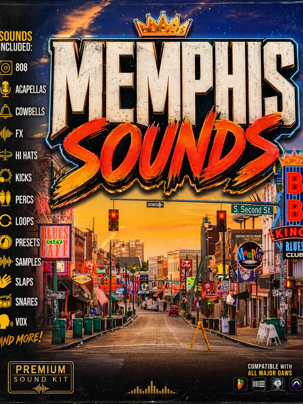 MEMPHIS SOUNDS PREMIUM SOUND KIT product image (4)