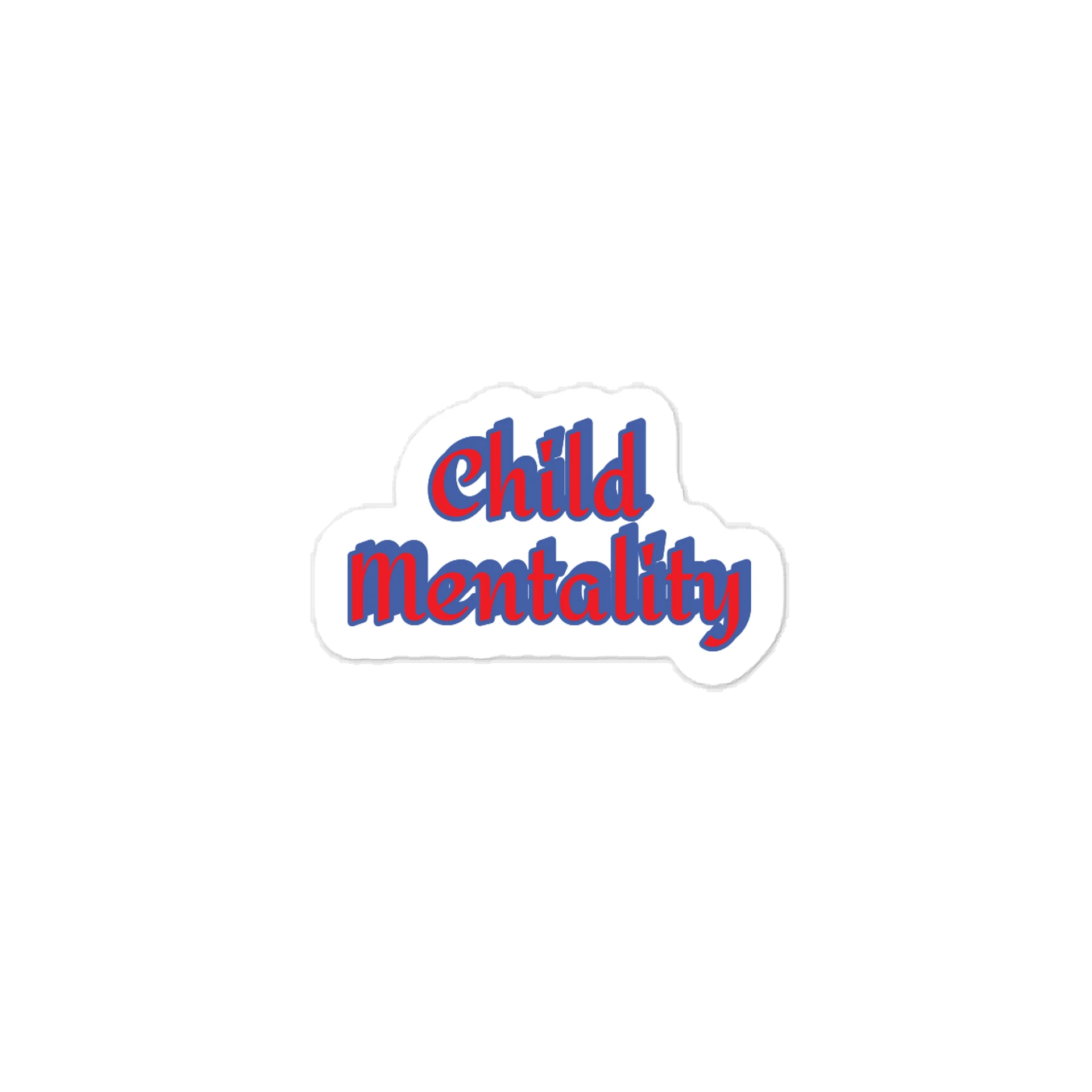 Child Mentality Meme Sticker product image (1)