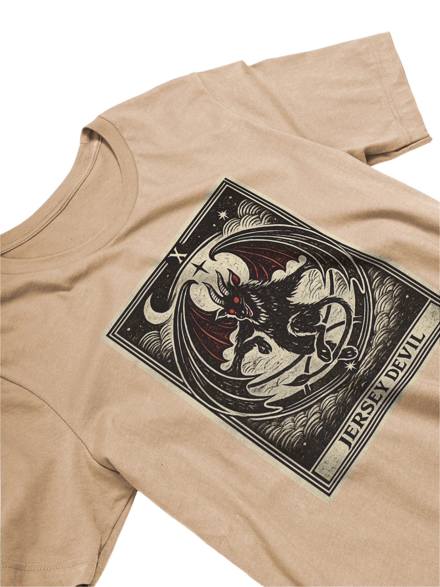 JERSEY DEVIL- WHEEL OF FORTUNE- SUPER SOFT T-SHIRT product image (87)