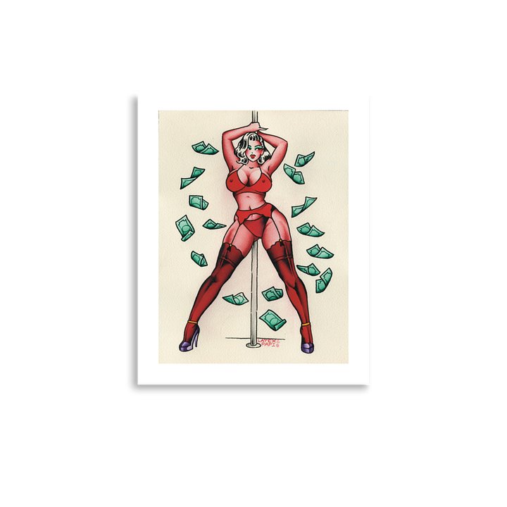 Scarlett viper - print - 11x14 product image (1)