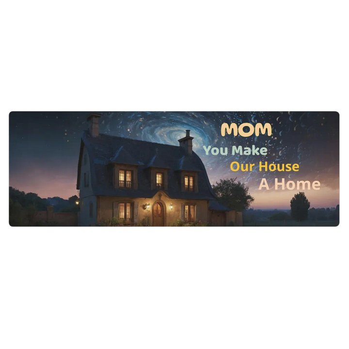 You Make Our House A Home Yoga Mat product image (2)