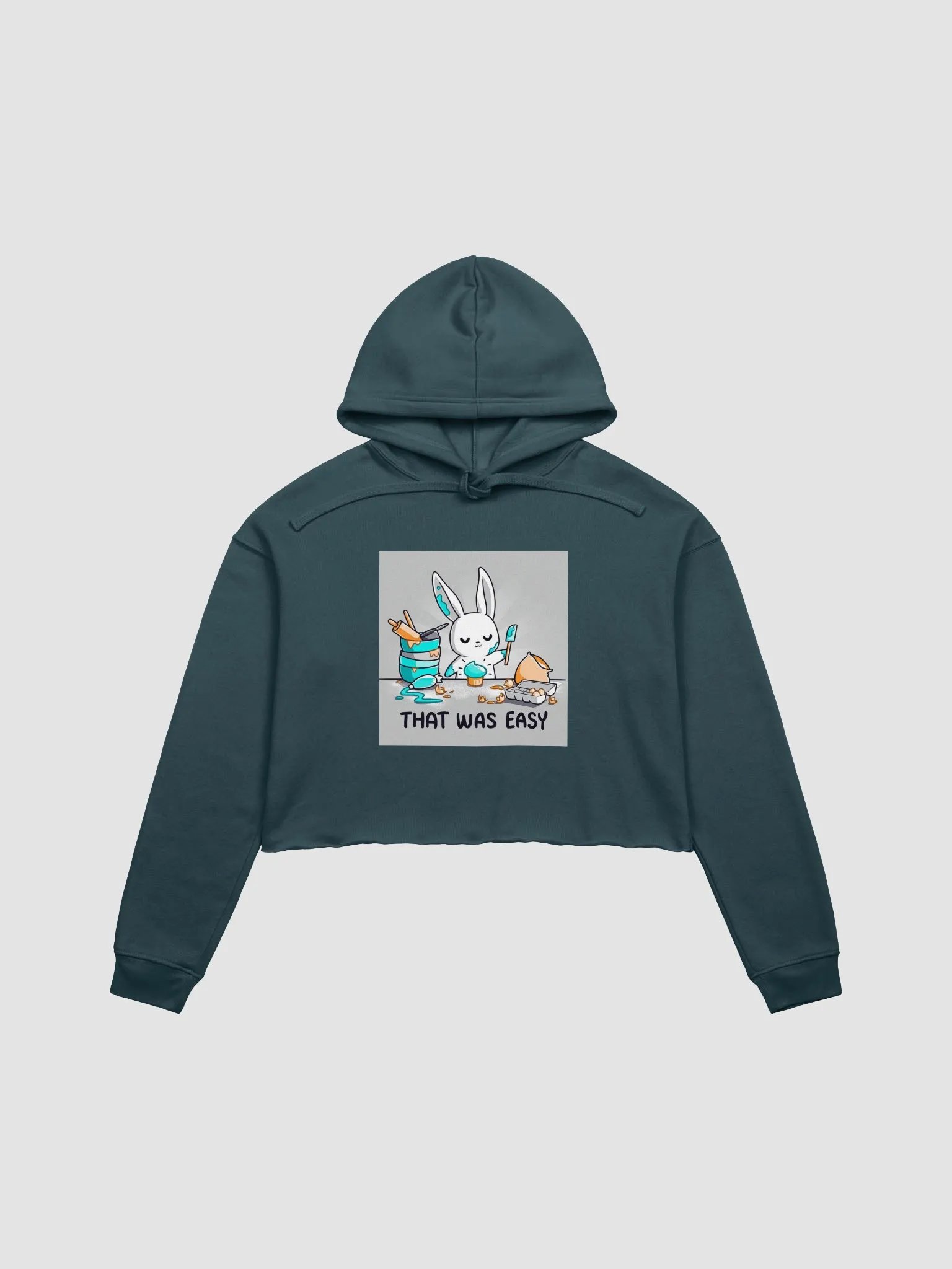 Easy Baking Bunny Crop Hoodie product image (3)