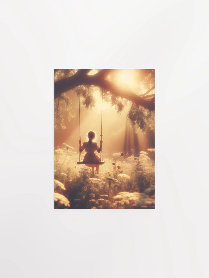 Sunday Swing Matte Poster product image (1)
