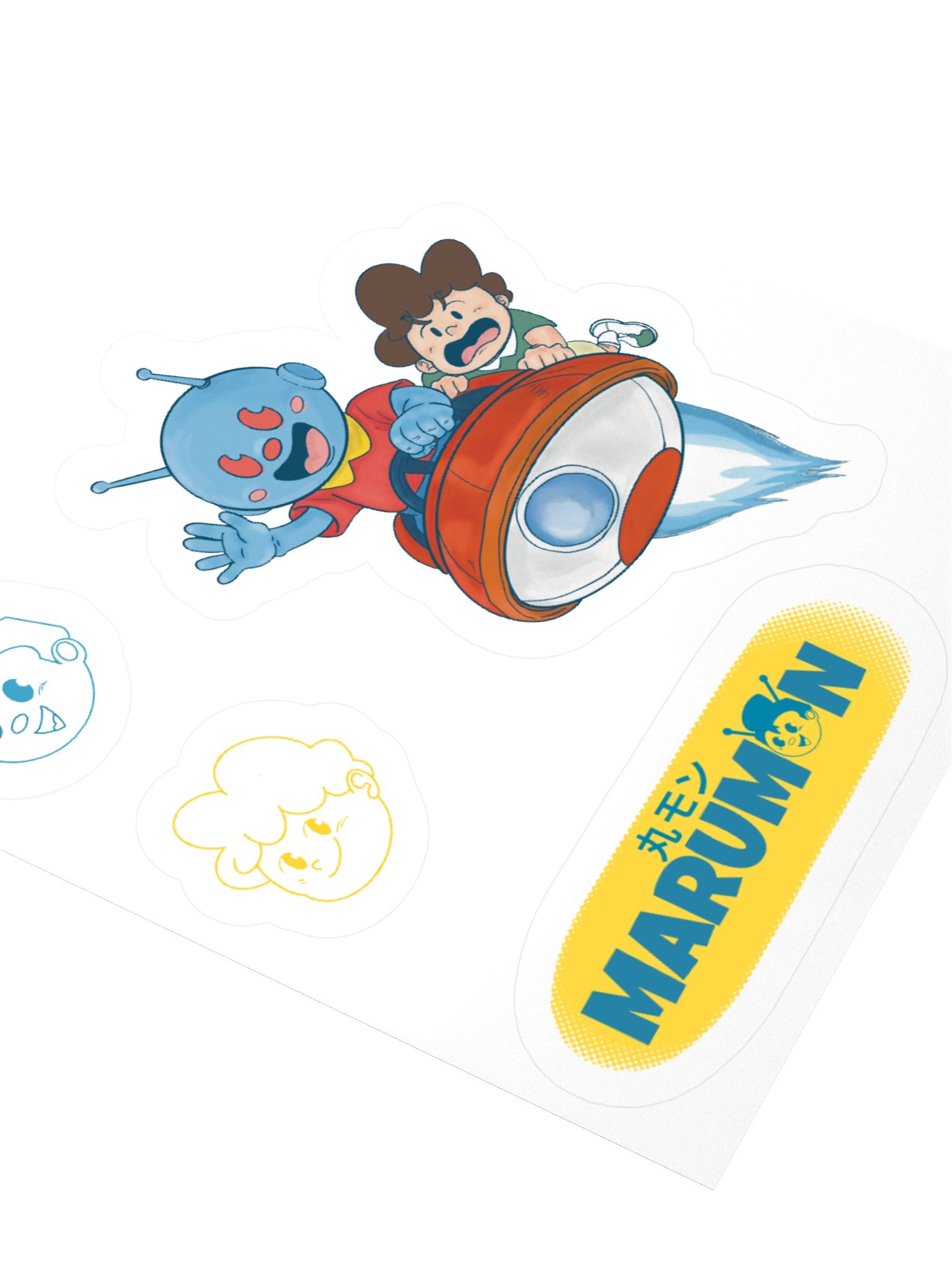 MARUMON AND TOMO STICKER SHEET product image (11)