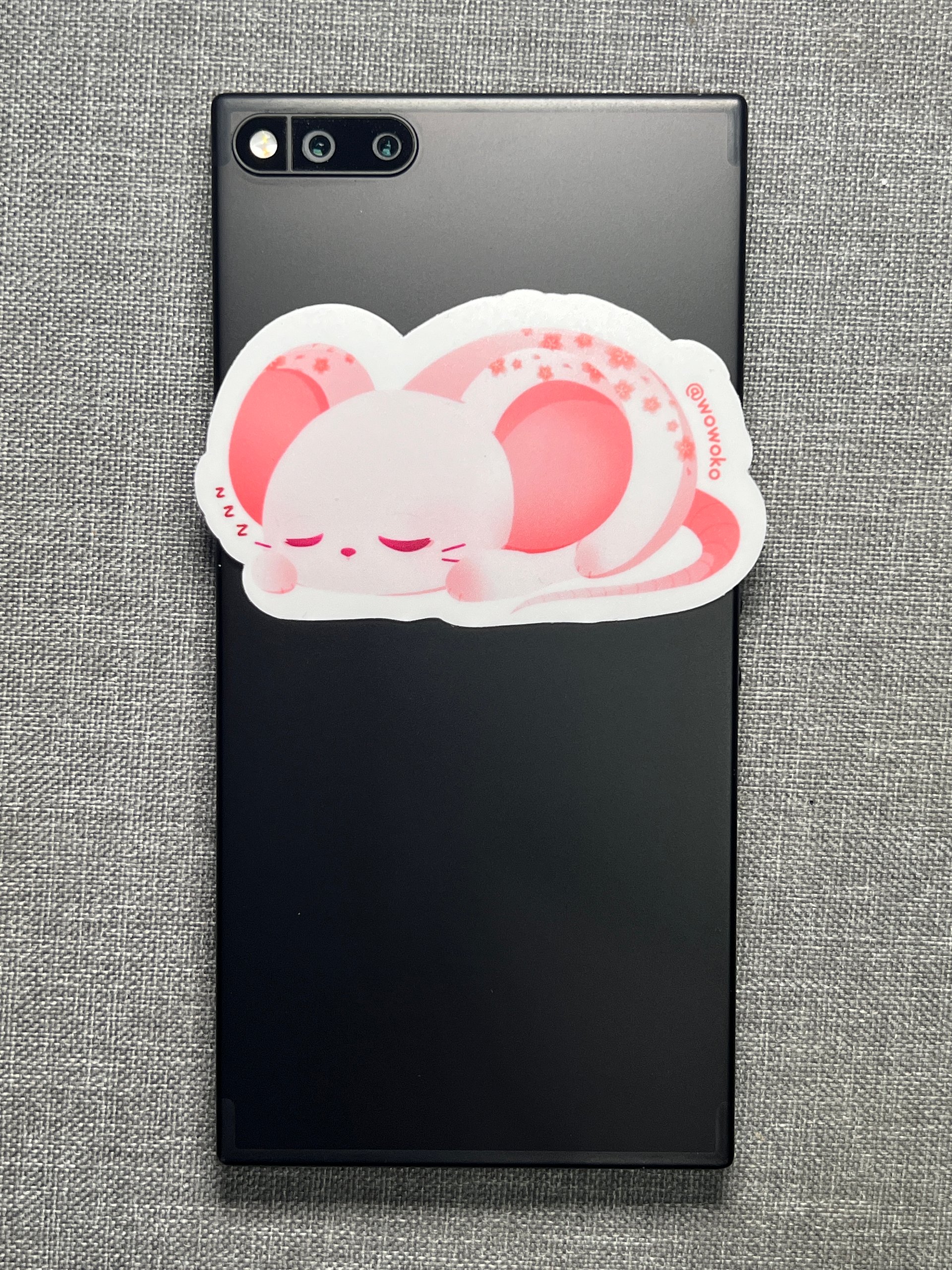 Sleepy Zodiac Animal - Mouse/Rat - Sticker product image (2)