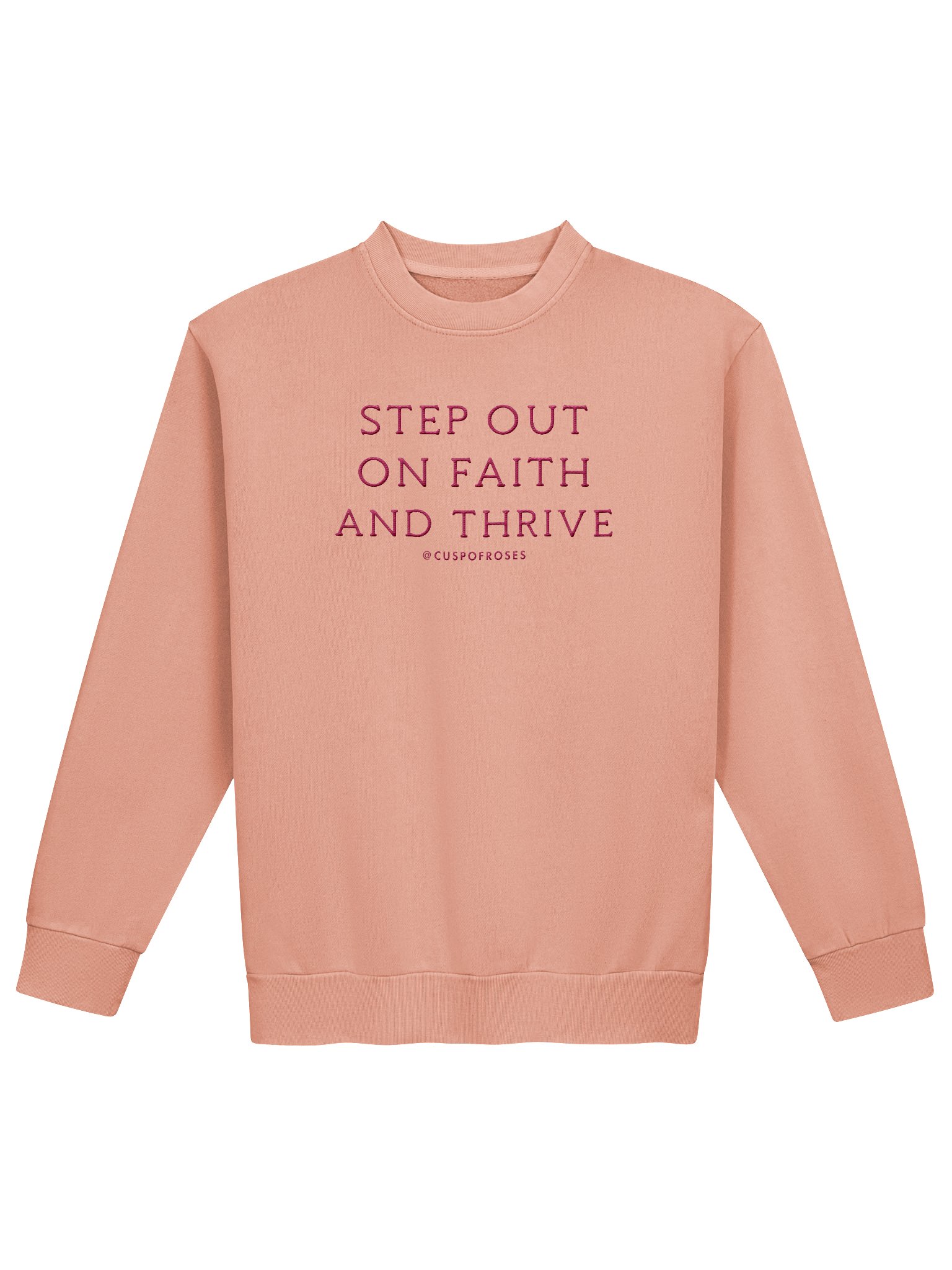 s.o.o.f.a.t. pink embroidered sweatie product image (1)
