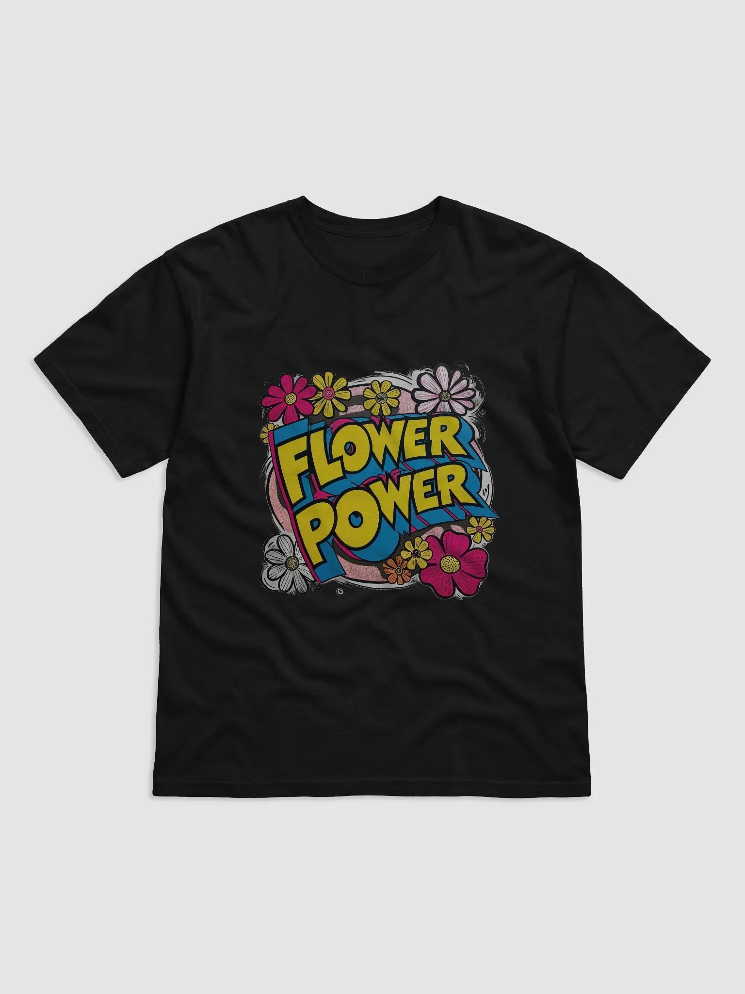 Psychedelic Flower Power T-Shirt product image (3)