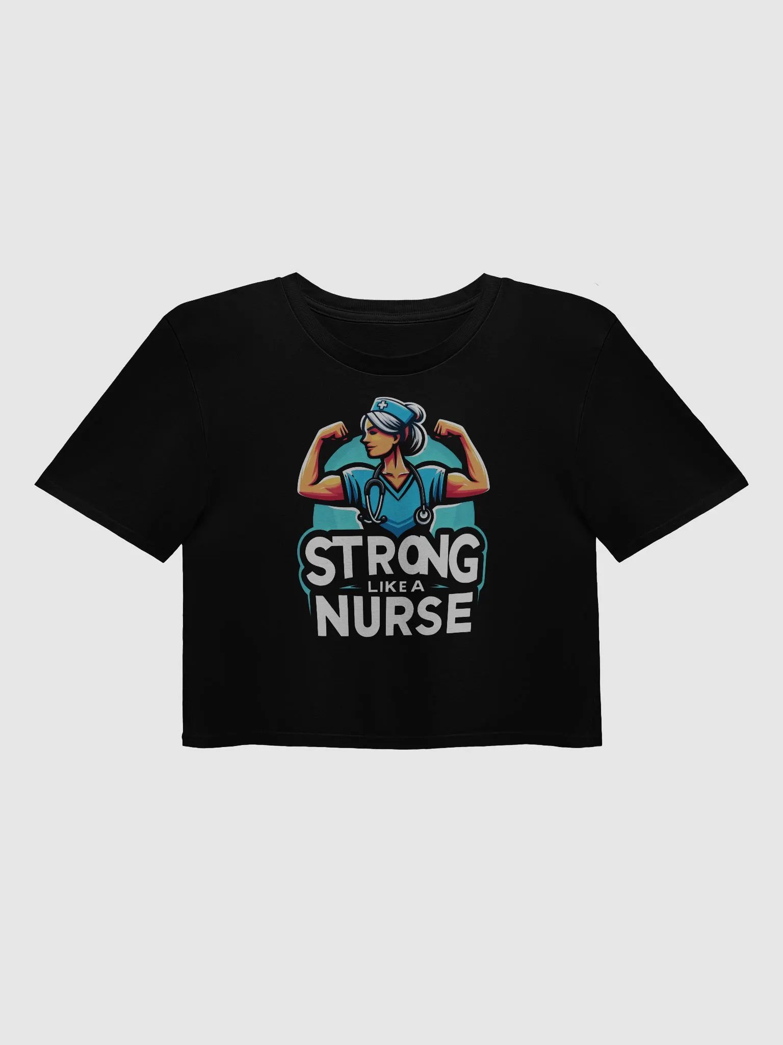 Strong Like a Nurse Women's Crop Top product image (4)