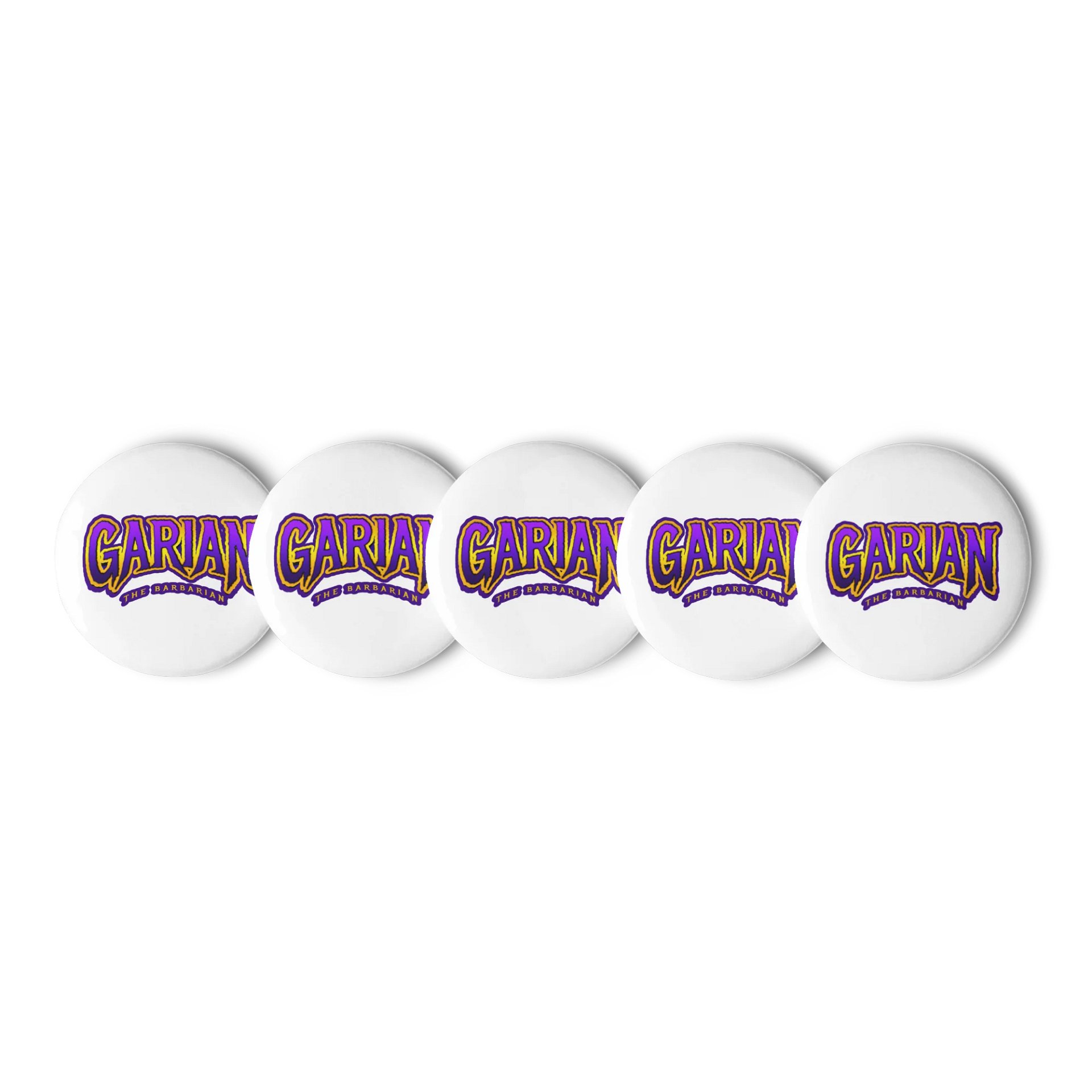 Logo Pins (Set Of 5) product image (1)