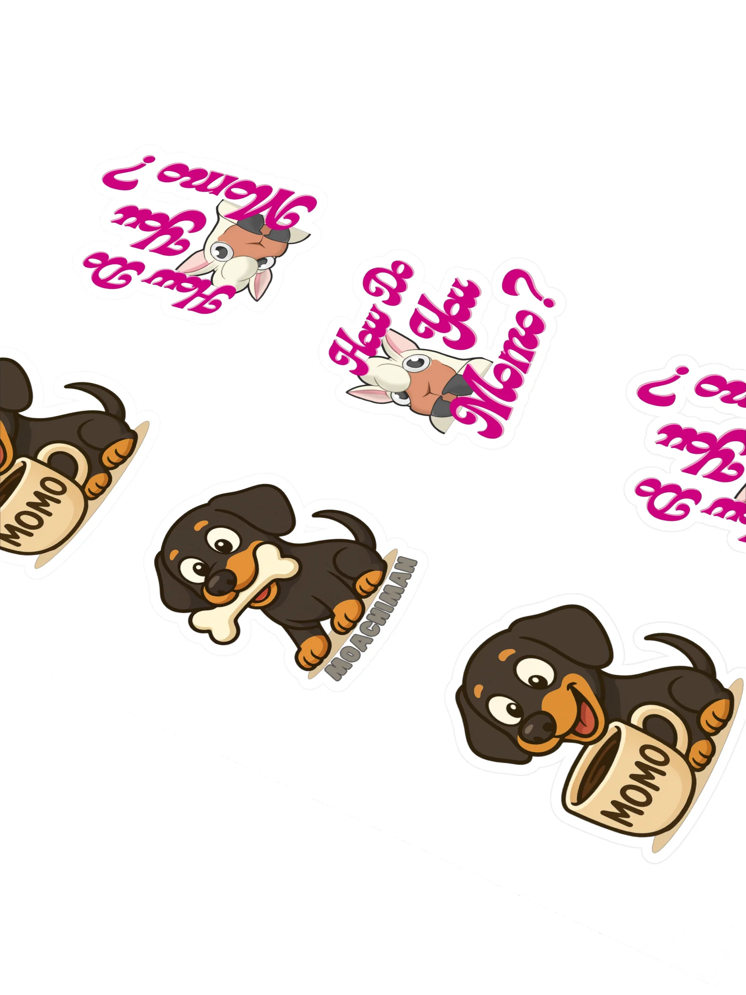 Moachiman Sticker Pack #1 product image (2)