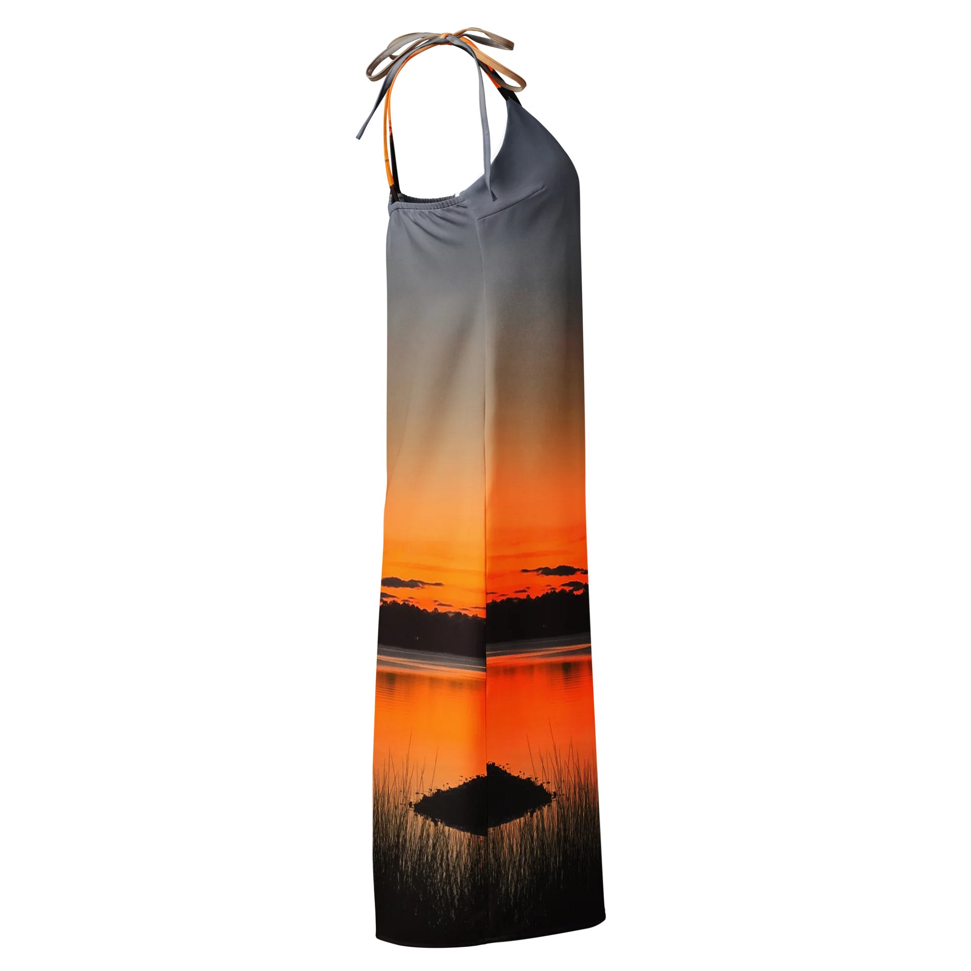 Tropical Breeze Chiffon Slip Dress product image (4)