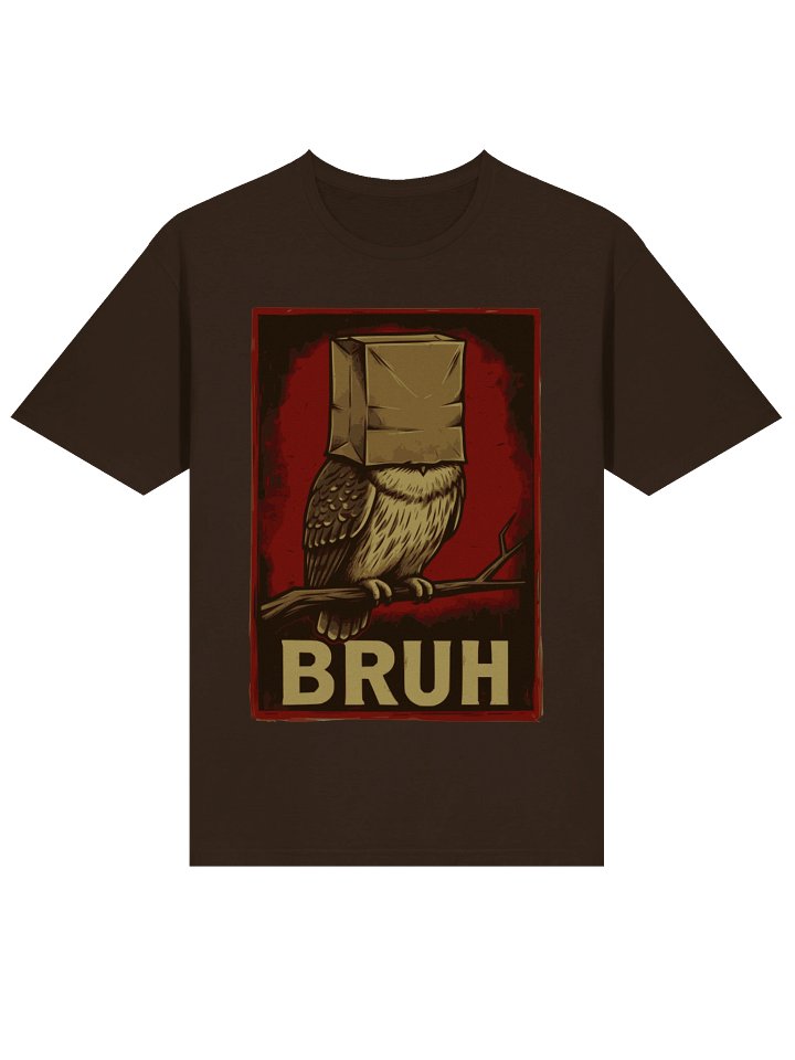 Funny BRUH OWL Unisex T-Shirt product image (1)