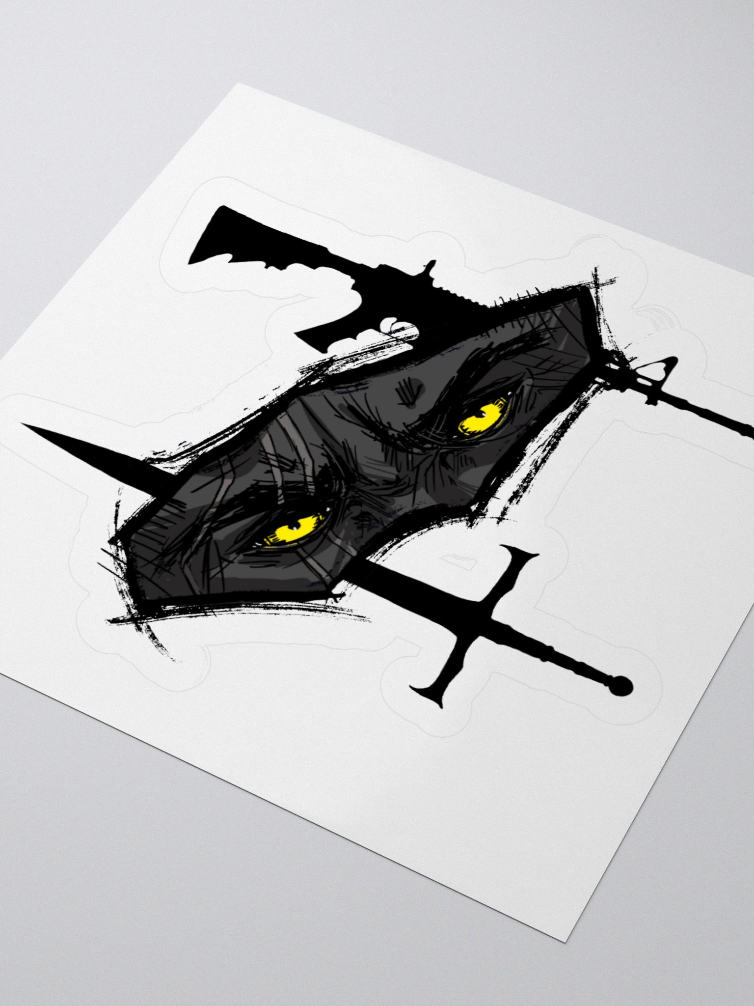 Hunter Eyes Sticker product image (3)