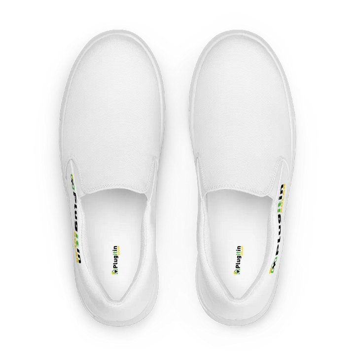 Plug It In Solar High-Quality Men's Slip-On Canvas Shoes product image (1)
