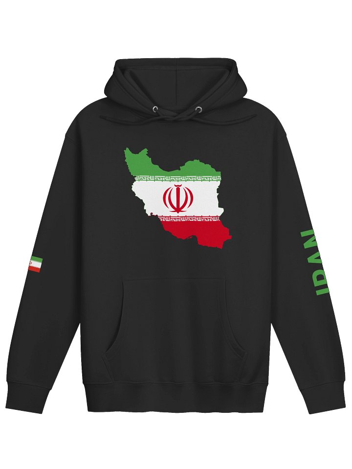Iran 2026 World Cup Flag Hoodie - Premium 3-End Fleece - Unisex Hoodie product image (1)
