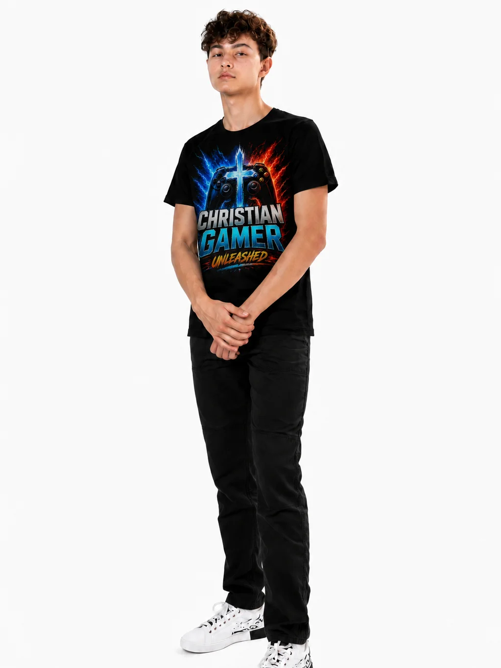 Christian Gamer Unleashed - Unisex - Founder’s Edition T-Shirt product image (6)