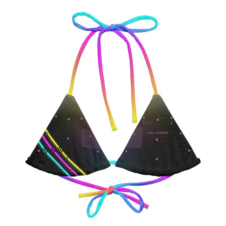 AbsolutRyan - Graphic - All-Over Print Padded String Bikini (Top) product image (1)