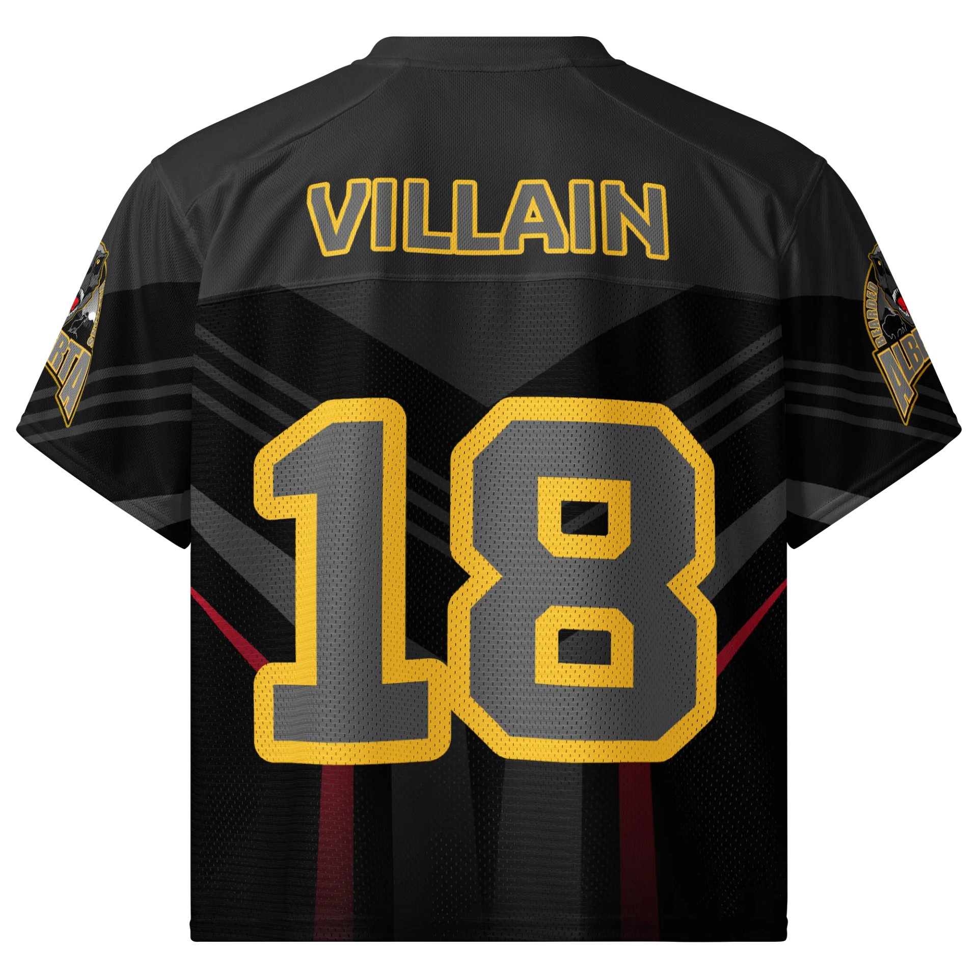 BLACK OUT FOOTBALL JERSEY product image (2)