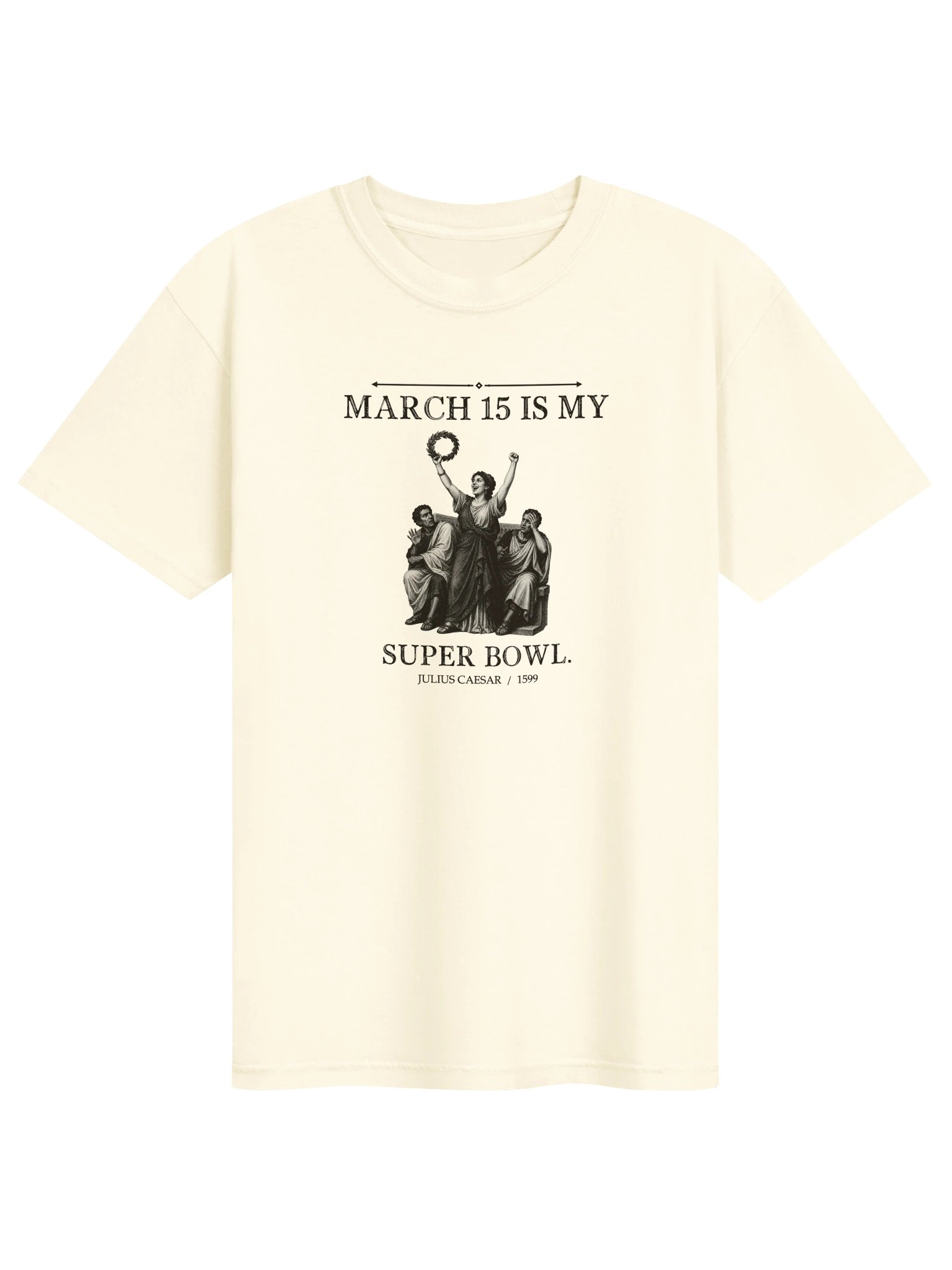 March 15 Super Bowl -- Julius Caesar Tee (Light) product image (1)