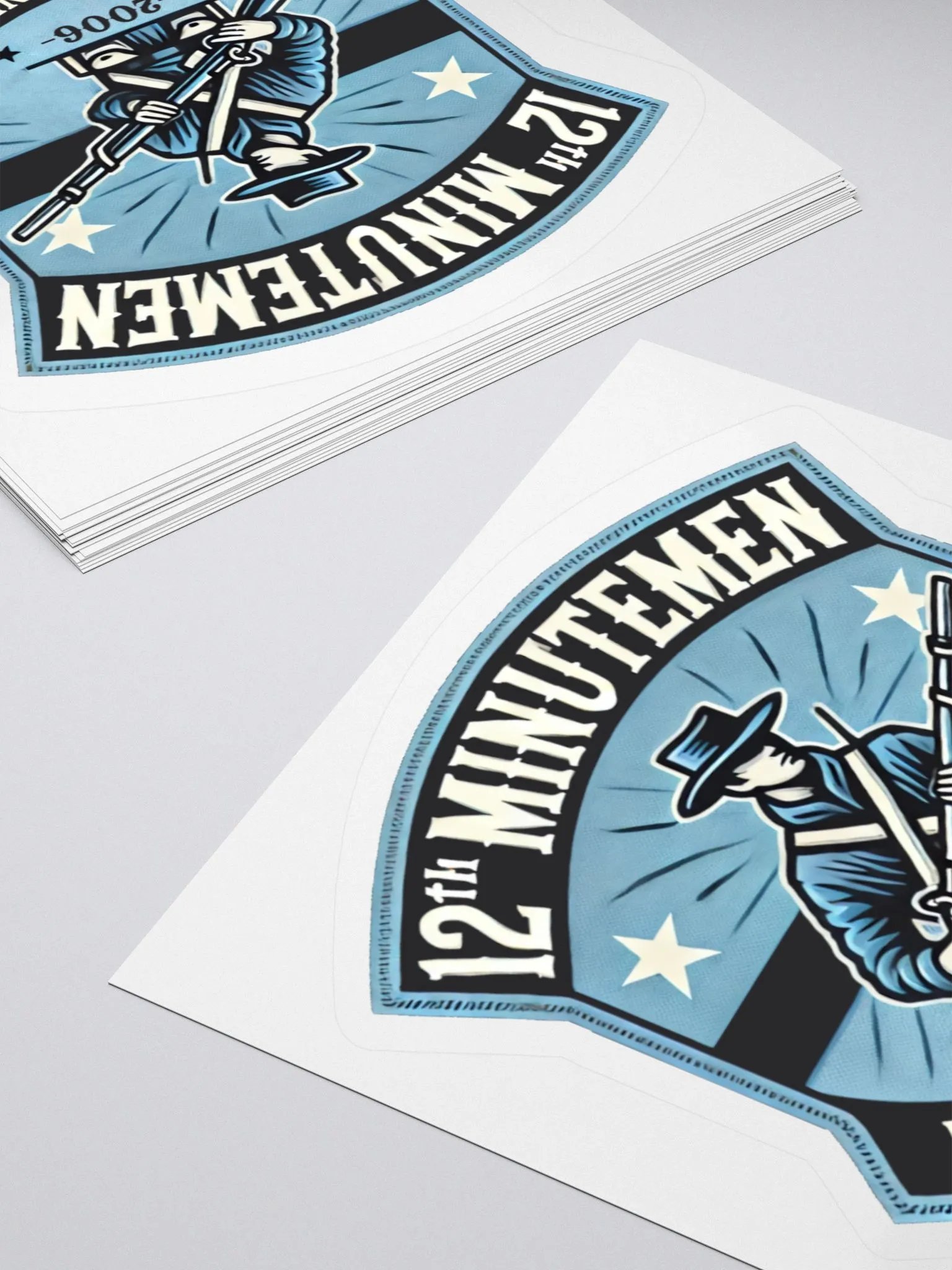 12th Minutemen Sticker product image (12)