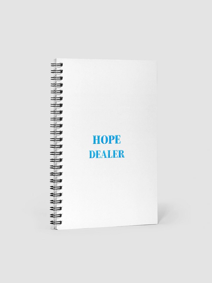 Shiny Blue Hope Dealer Notebook product image (1)