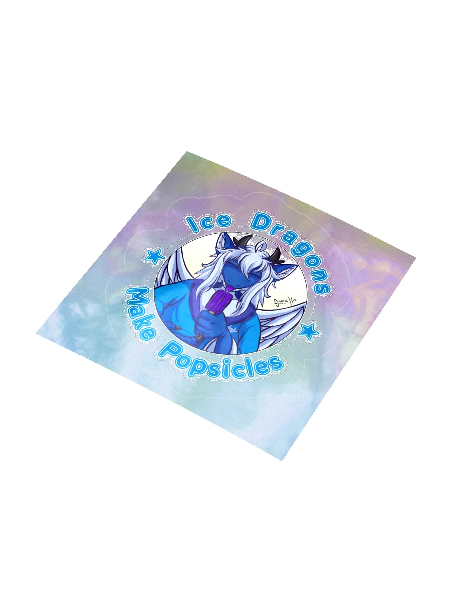 statichex Holographic Sticker product image (3)