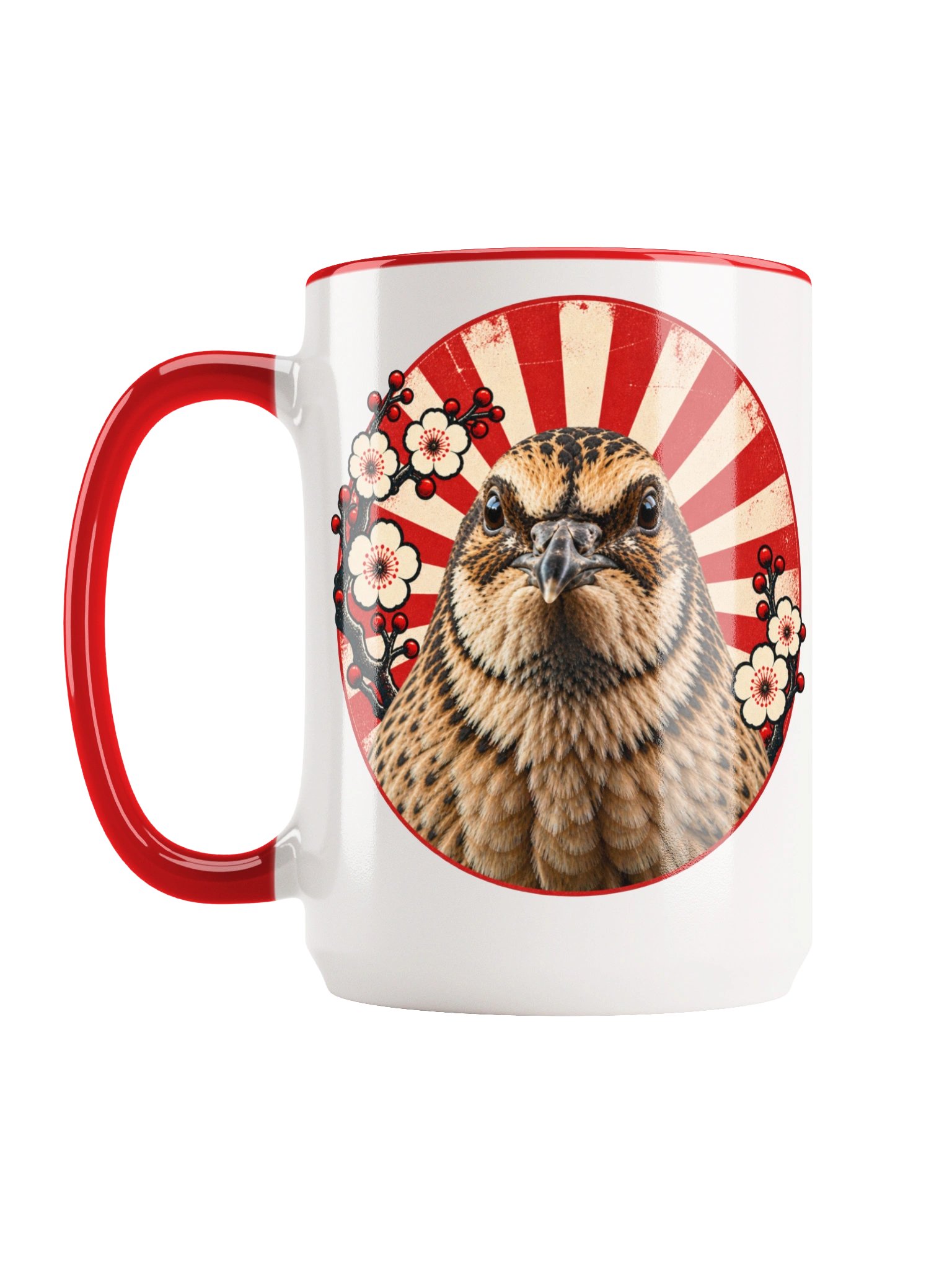 Foot Foot Rising — Coturnix Rooster Mug product image (7)