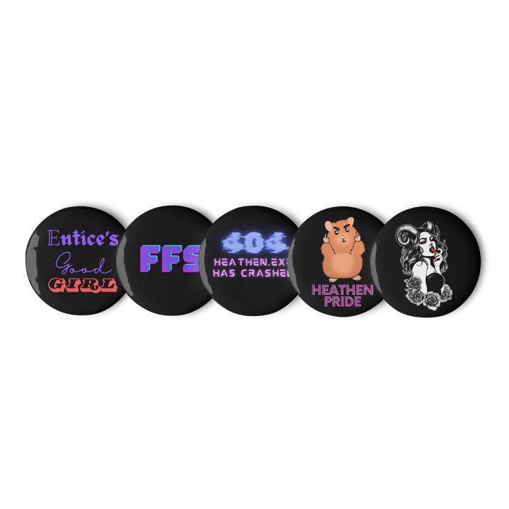 Heathen Pin Set 2 product image (1)