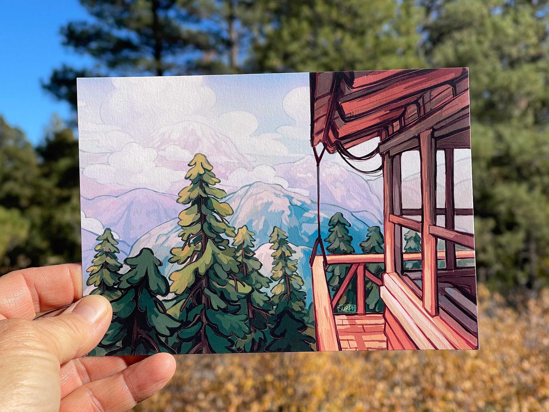 Lookout Balcony - 5x7 Print product image (3)