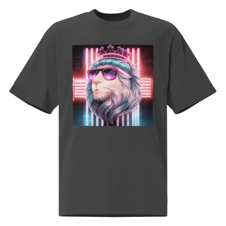 Royal Lion Neon Crown T-Shirt product image (1)