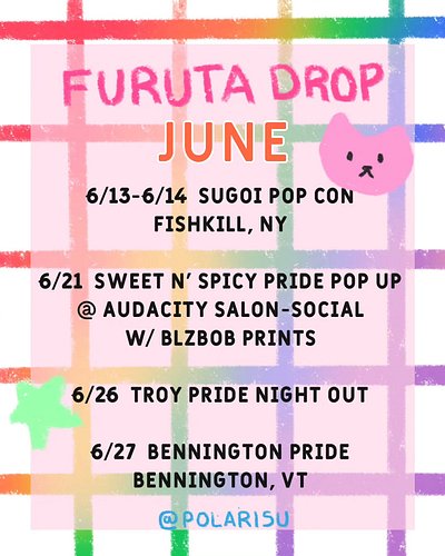 FINALLY, MY JUNE SCHEDULE IS UPON US!

it took a little while but i'm pretty excited for these events esp our super special p...
