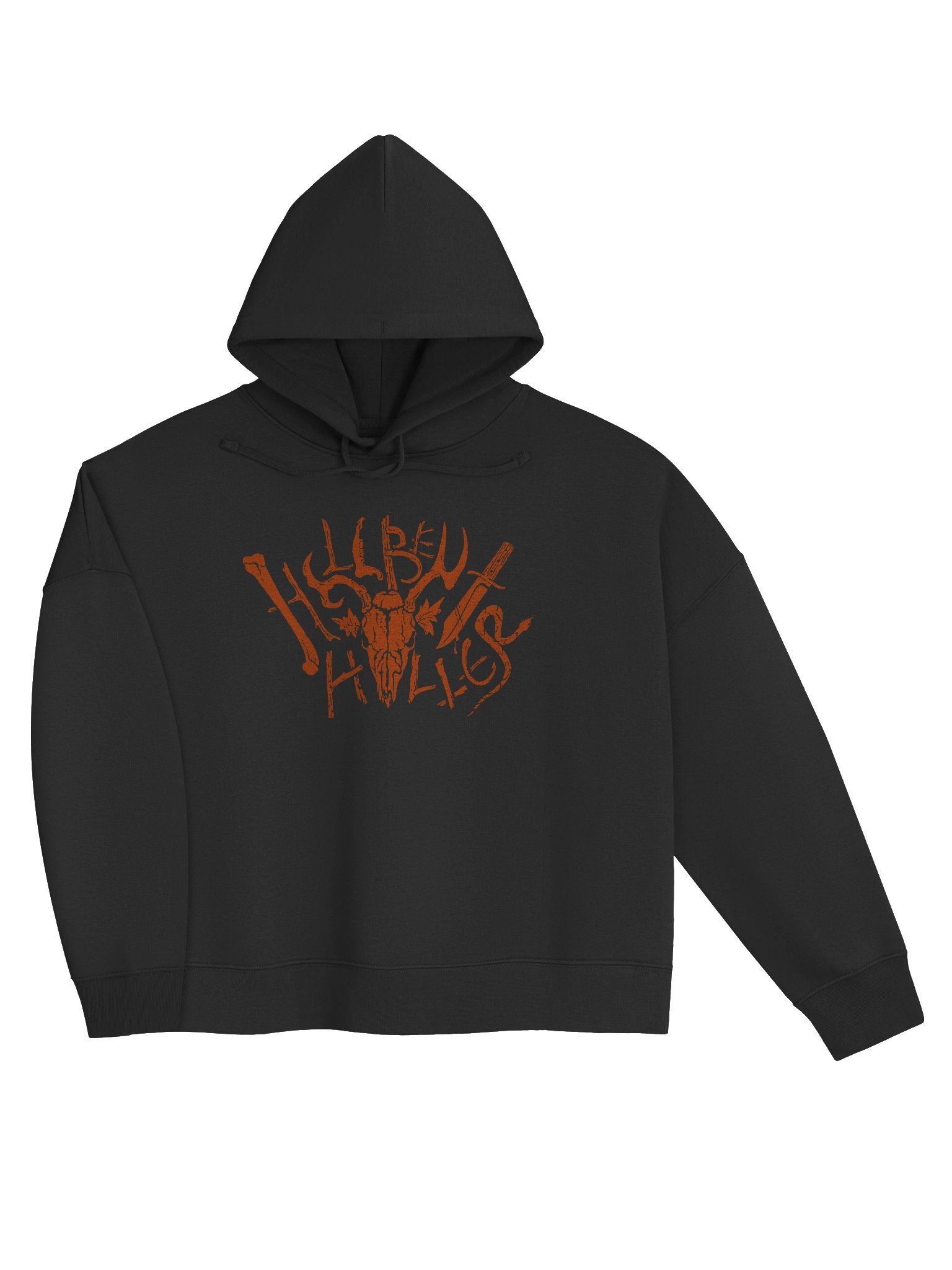 Deer Skull Logo Women's Fit Organic Cotton Hoodie product image (3)