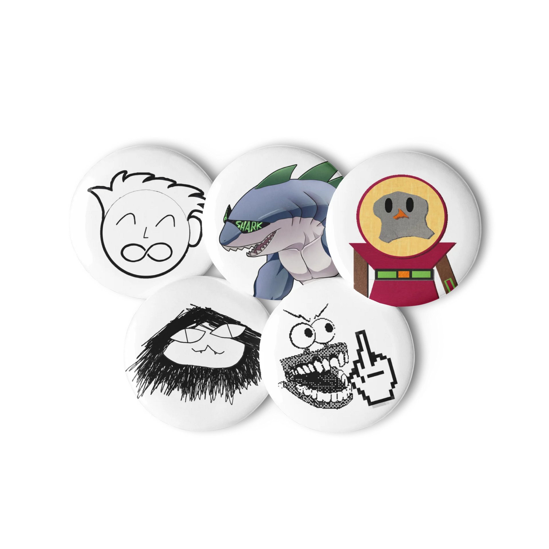 Chimera House Icon Pins product image (3)