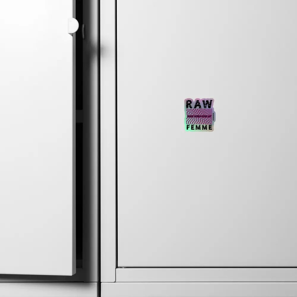 Kiss-Cut Holographic Stickers: Where Women Define Art product image (4)