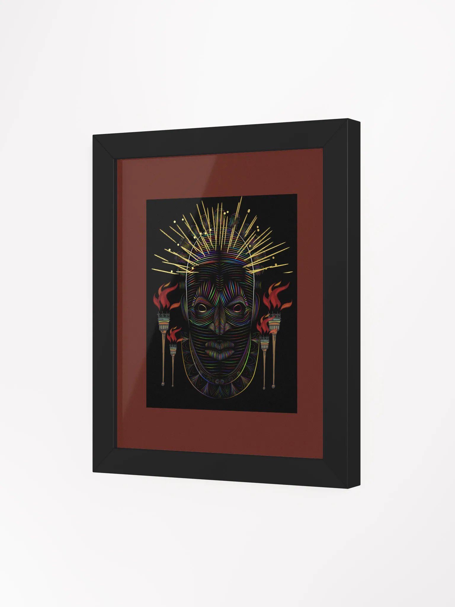 Tribal Radiance Framed Poster product image (7)