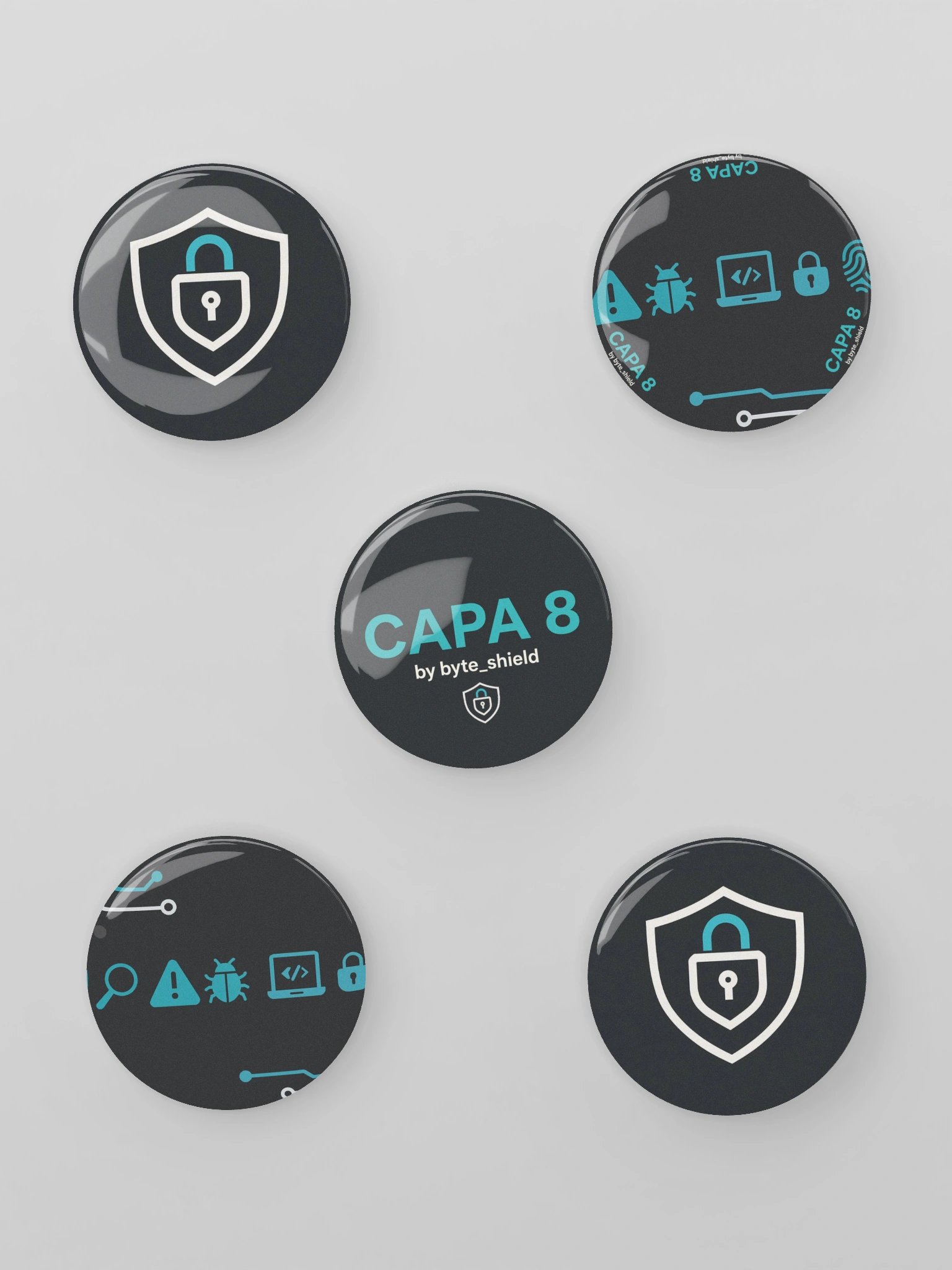 Pack de chapas · Capa 8 · byte_shield product image (2)
