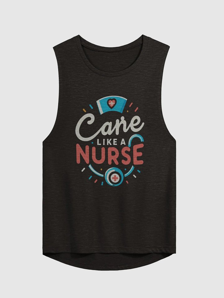Nurse Cap: Nurse's Heartbeat Flowy Tank product image (2)