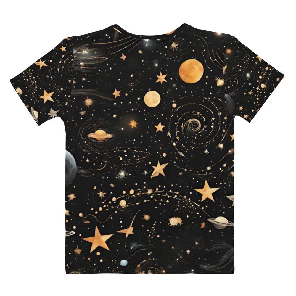 Cosmic Whimsy All-Over Print Women's Tee product image (8)