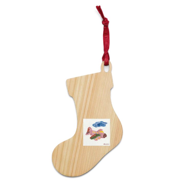 Kid Airplane (Wooden Ornaments) product image (5)